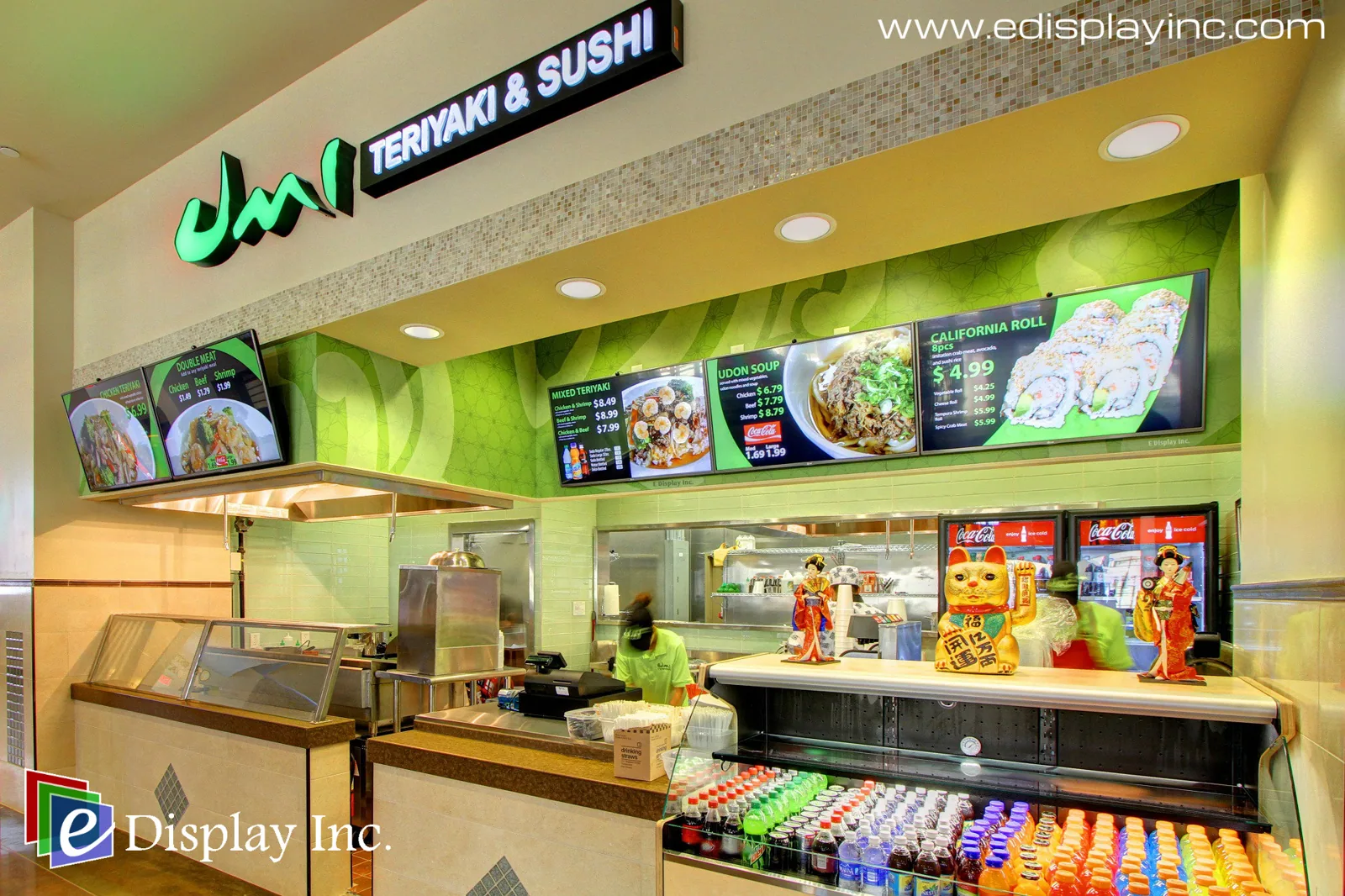 E Display Deploys Digital Menu Boards at OPA! Century Crossing in Spruce Grove, Alberta
