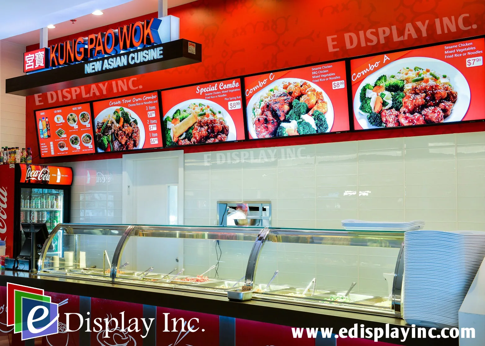 Digital Menu Boards — Famous Wok — image 4