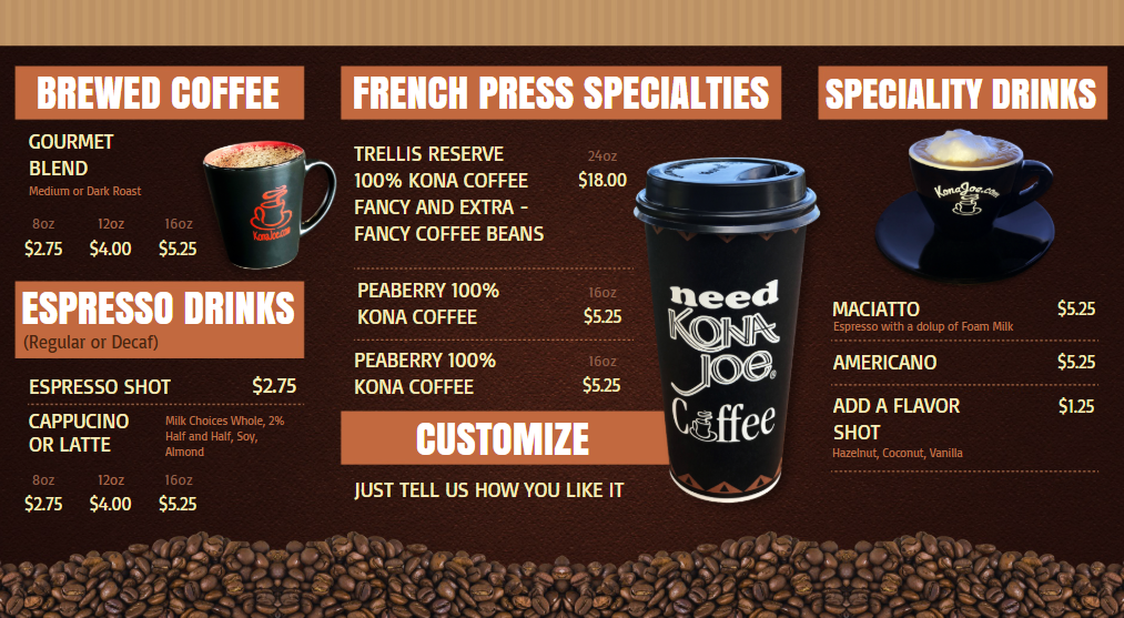 Coffee Drinks