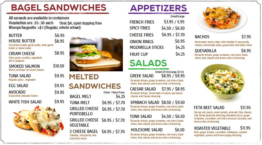 Bakery Menu Board