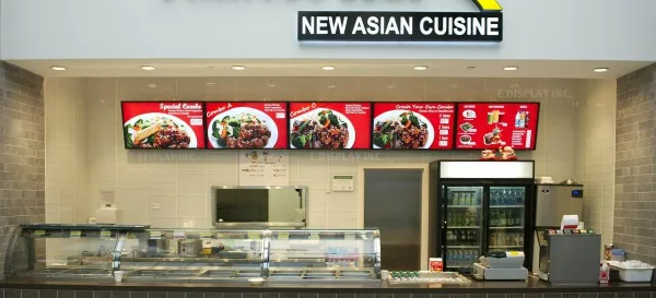 E Display deploys digital menus at Edo Japan