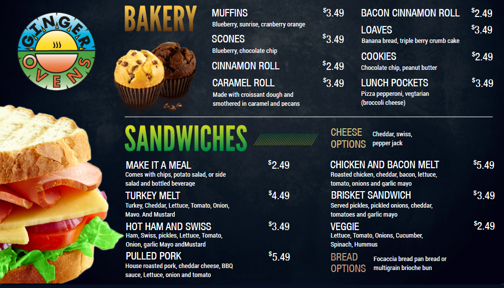 Bakery & Sandwiches