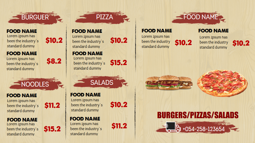 Pizza & Burgers