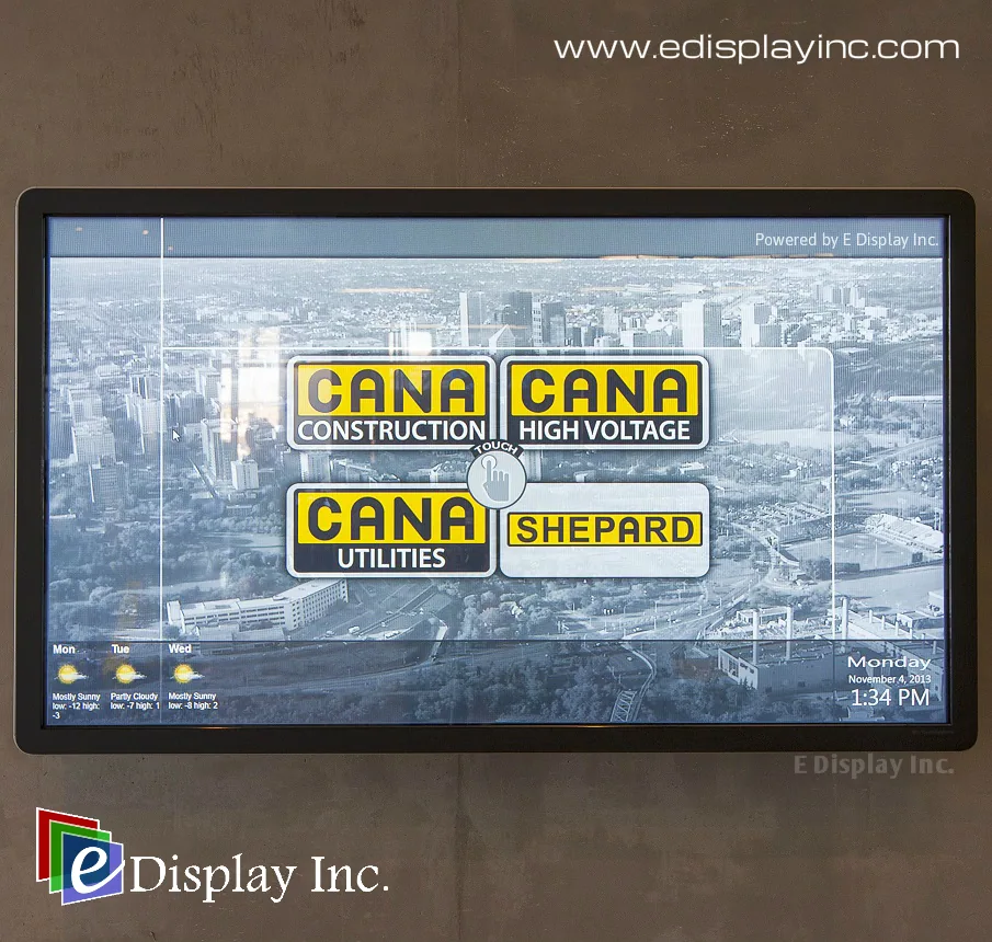 Interactive Touch Screens — CANA Construction — image 1