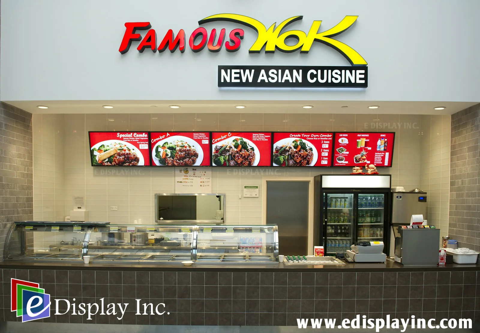 Digital Menu Boards — Famous Wok — image 2