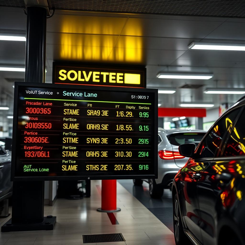 Auto Dealerships digital signage example 3