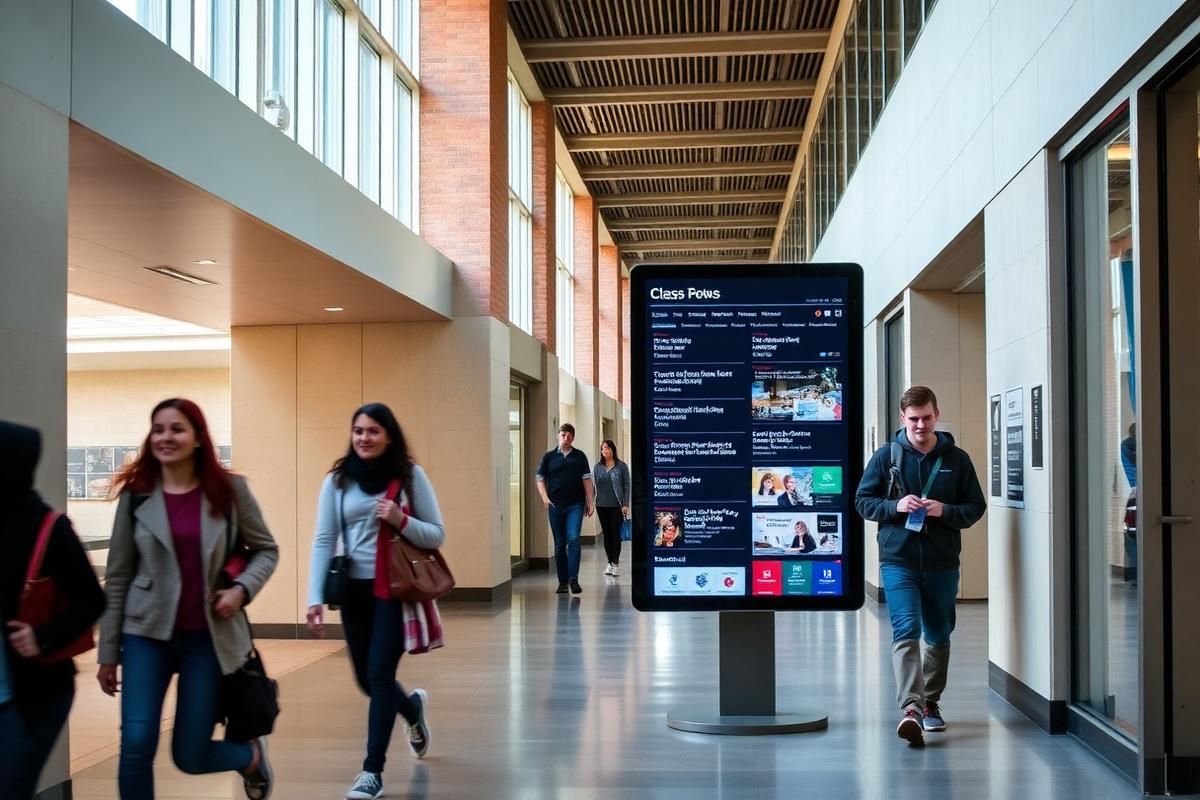 Education digital signage
