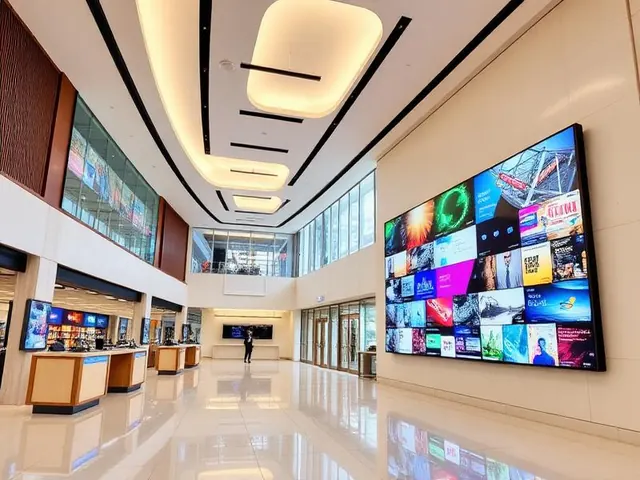 Project gallery of real E Display digital signage installations