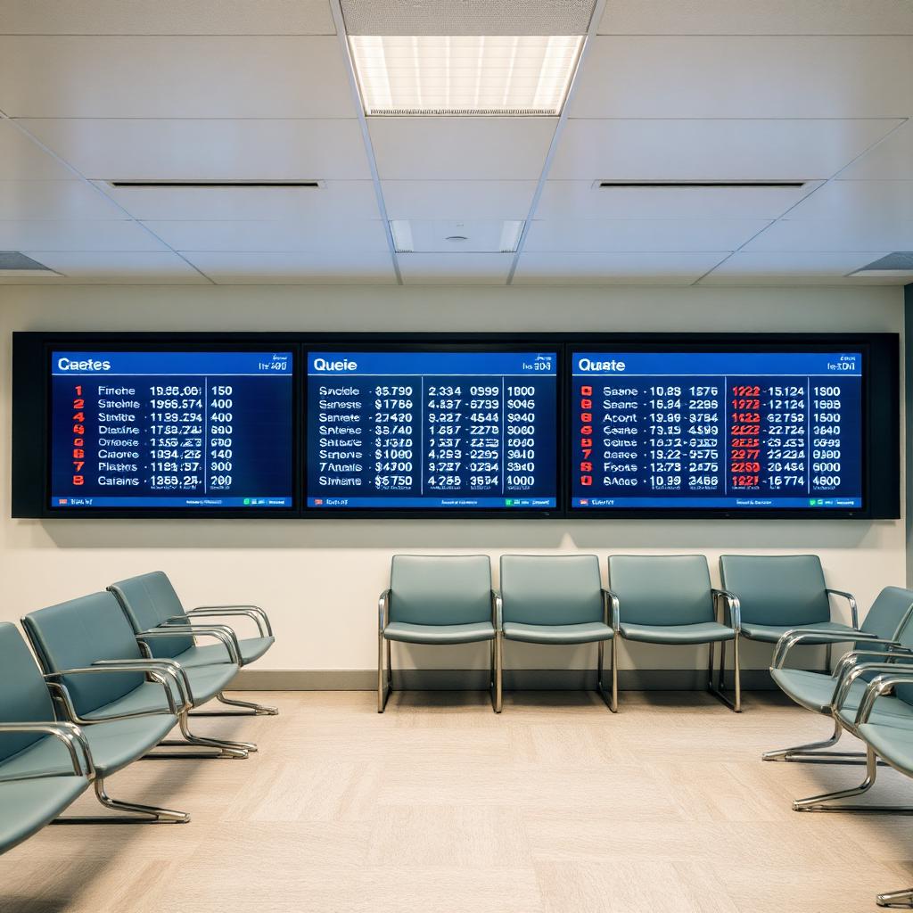 Healthcare digital signage example 2