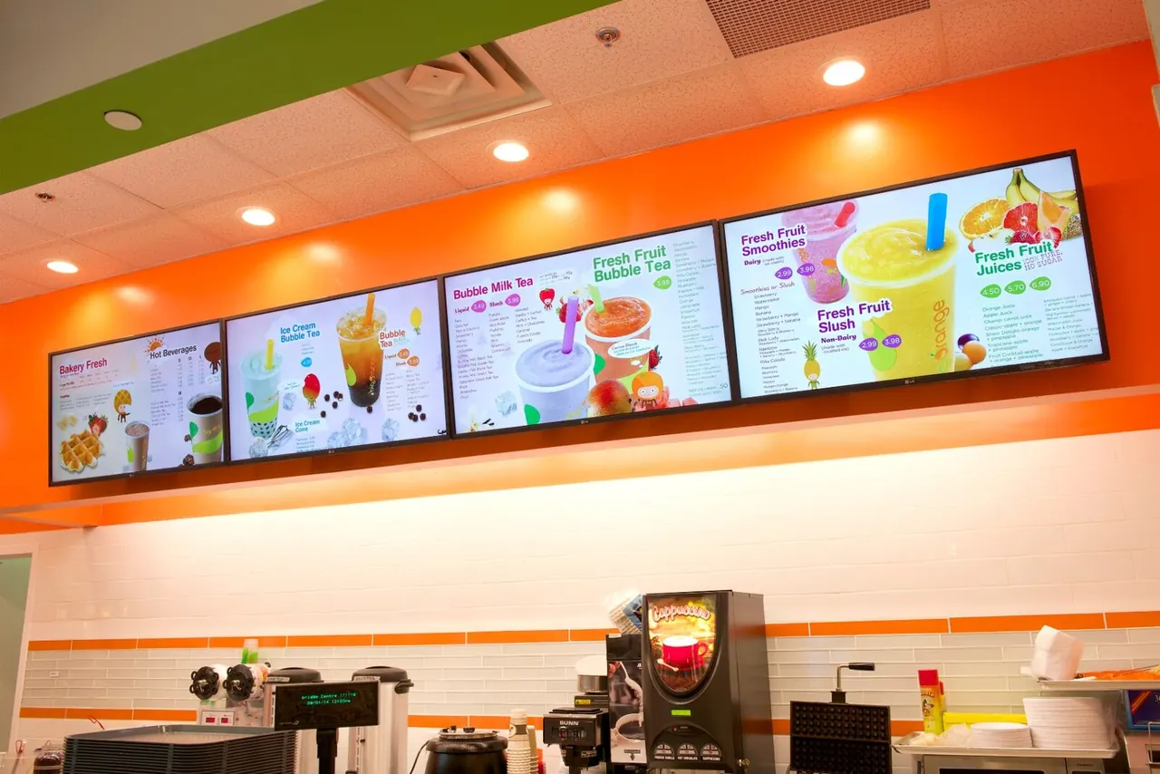 Digital Menu Boards digital signage