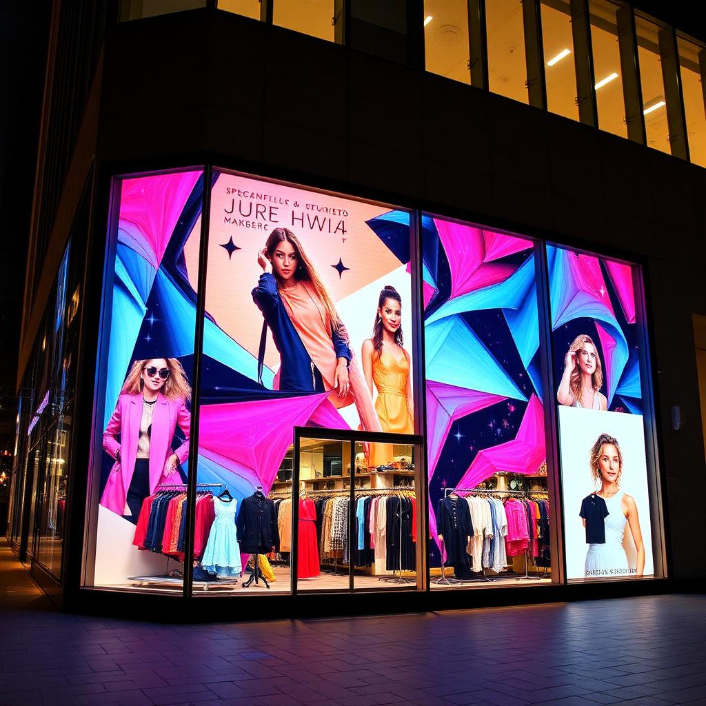 Retail digital signage example 2