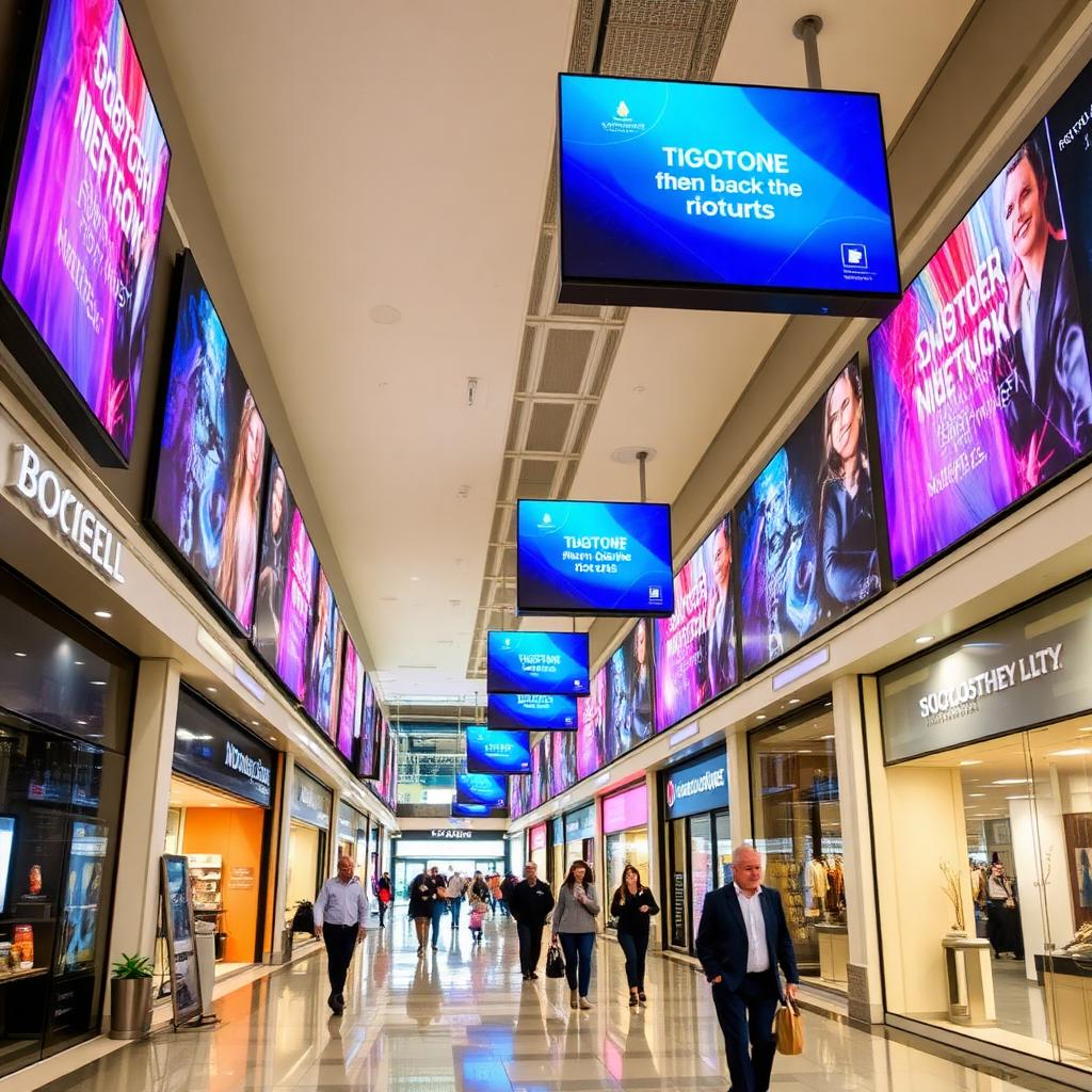 Retail digital signage example 3