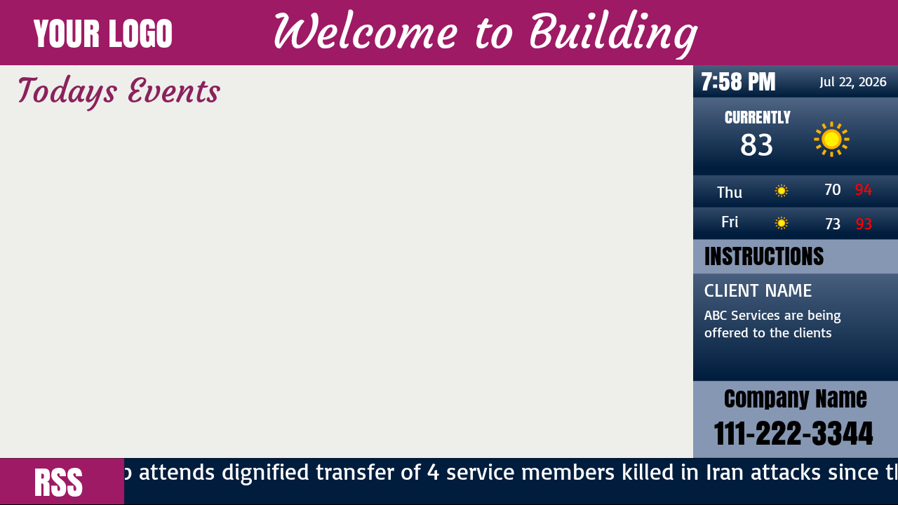 Services & Events