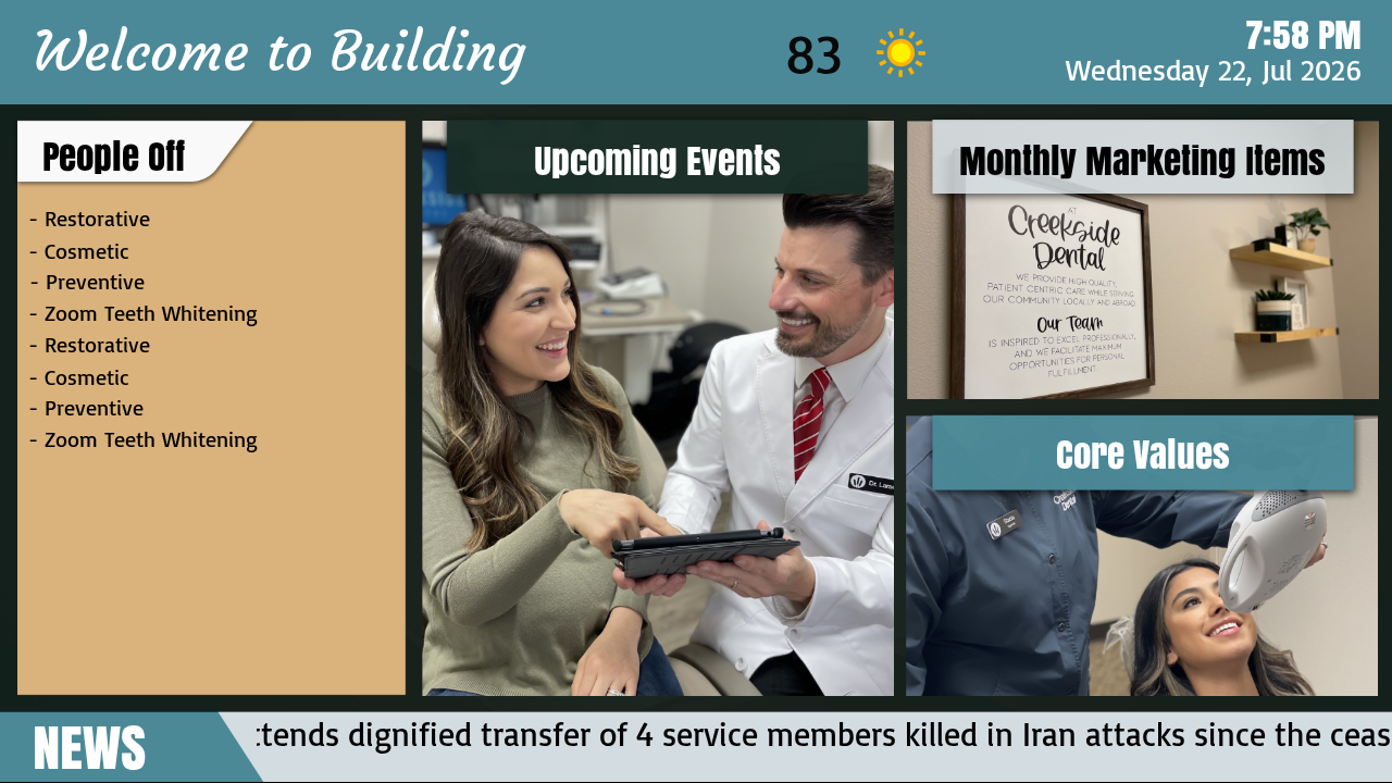 Services & Events