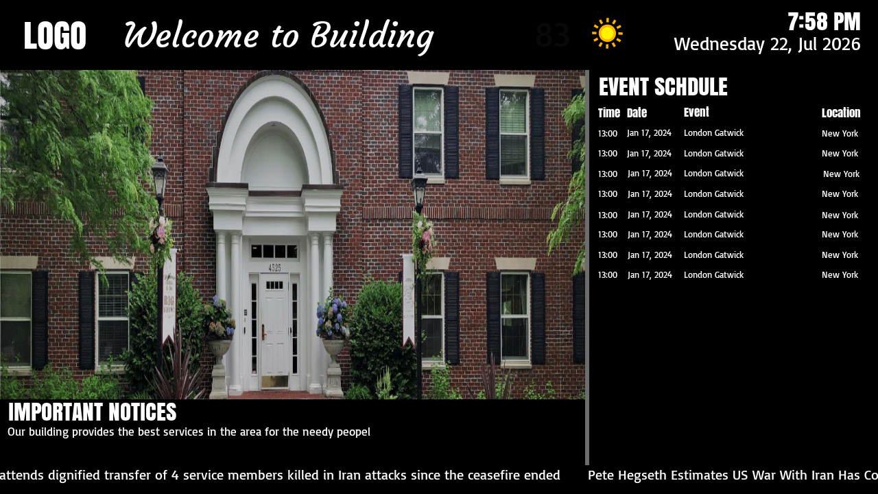 Services & Events