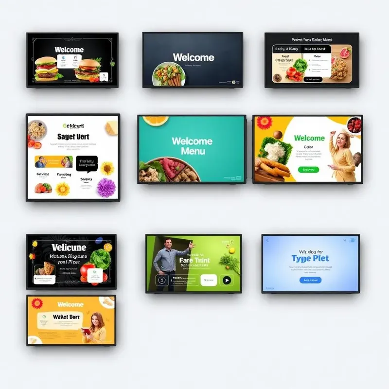 Signage Templates for digital signage